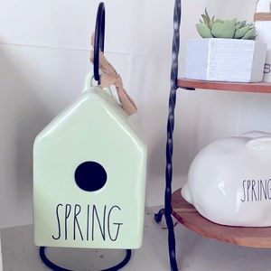 Rae Dunn Spring Birdhouse